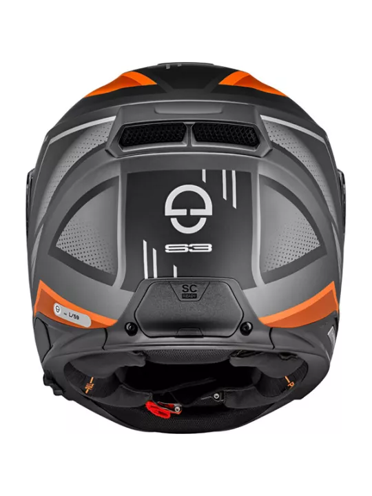 Helm S3 Ece Storm Orange - Schuberth
