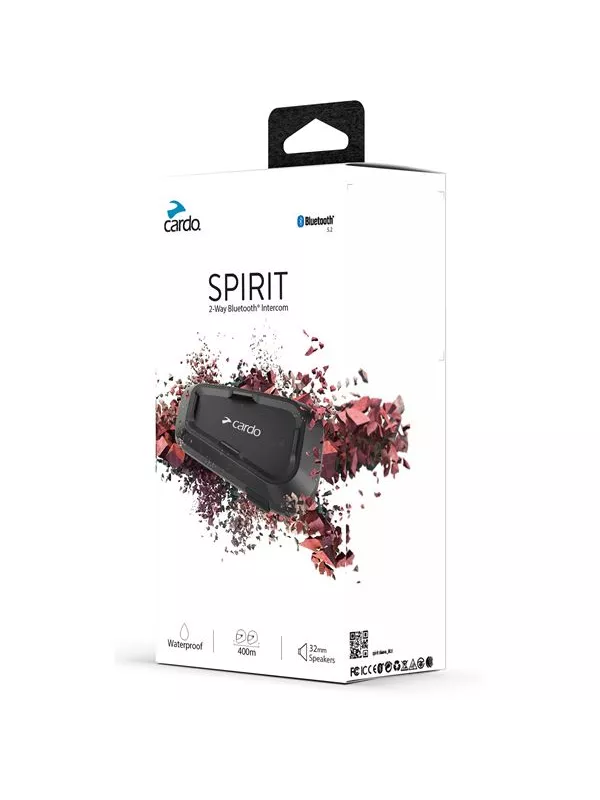 Interfono Bluetooth Cardo Spirit Singolo - Cardo