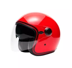 Boreal Red Open Face Helmet - Marko