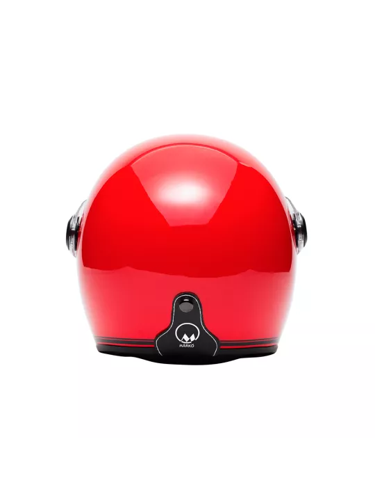 Casque Marko Boreal Rouge À&nbsp; Bandes