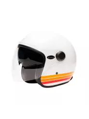 Boreal White Open Face Helmet - Marko