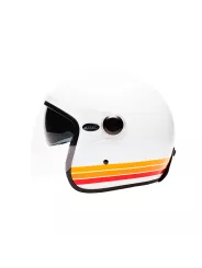 Casque Marko Boreal Blanc À&nbsp; Bandes Orange