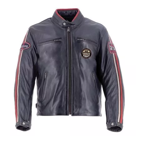 Jacke Ace Leder Rag 10 Jahre - Helstons