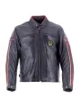 Jacke Ace Leder Rag 10 Jahre - Helstons