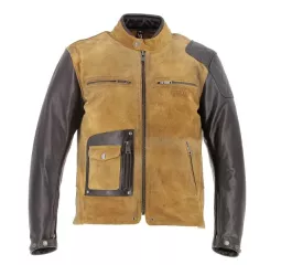 Chaqueta Johnson Cuir Rag/Suede - Helstons