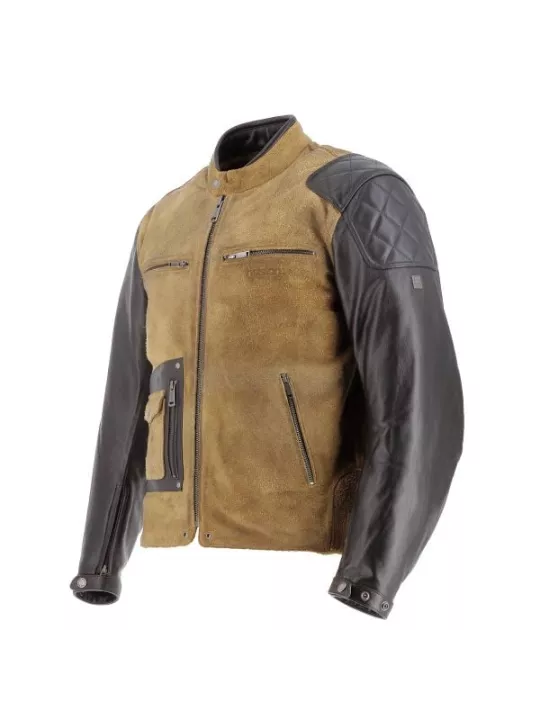 Giacca di stracci in pelle Johnson - Helstons