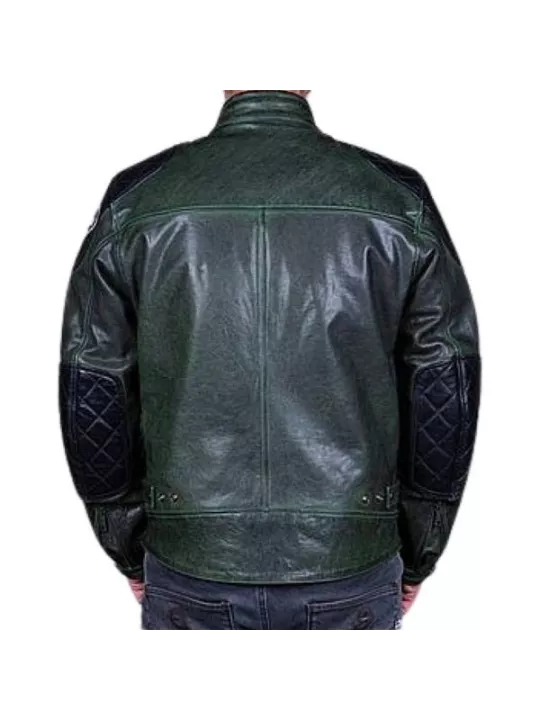Blouson Trevor Cuir Rag - Helstons