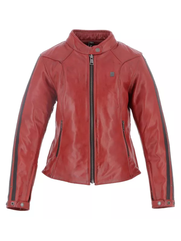 Women's Victoria Leather Rag Jacket - Helstons