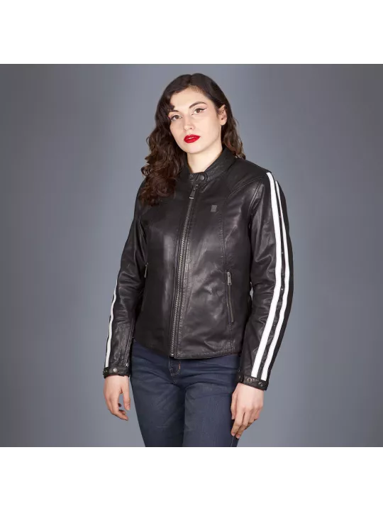Damenjacke Victoria Leder Rag - Helstons