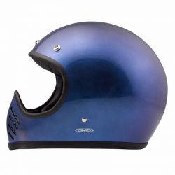 Seventy Five Full Face Helmet Metallic Blue - DMD