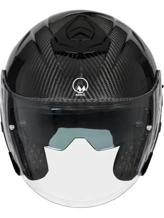 Vintage M-Jet Carbon Motorcycle Helmet - Mârkö