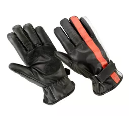 Nation Black Orange White Gloves - Original Driver
