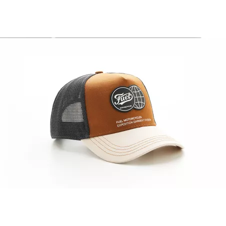 Berretto con logo marrone - Fuel