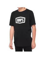 Maglietta Icon Kids nera - 100%