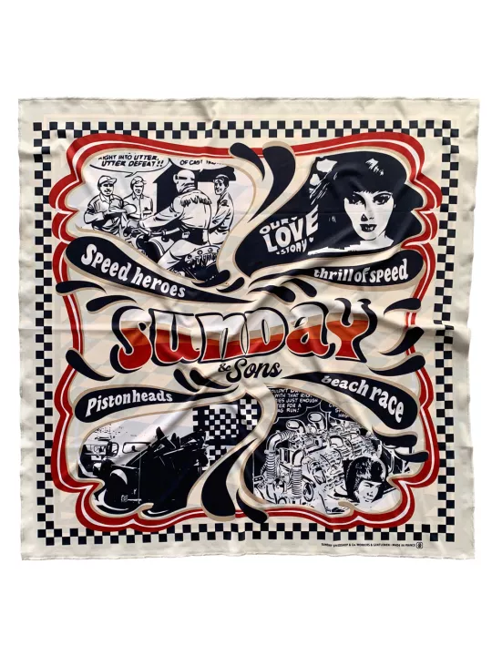 Speed Heroes Scarf - Sunday Speedshop