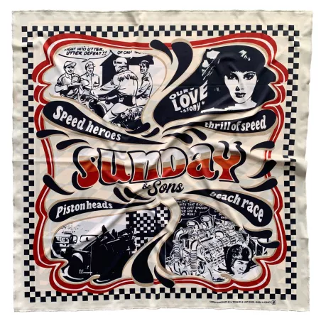 Schal Speed Heroes - Sunday Speedshop