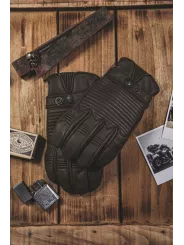 Gants Garage Leather Gloves Ce - Age Of Glory