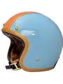 Jet El Casco Clásico - Mârkö (Azul/Naranja)