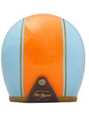 Casco Jet The Classic - Mârkö (blu/arancio)