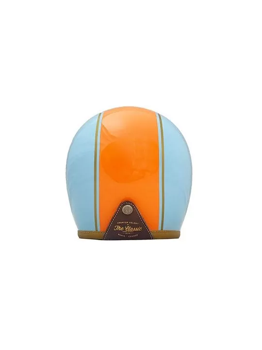 Capacete Jet The Classic - M?rkö (Blue/Orange)