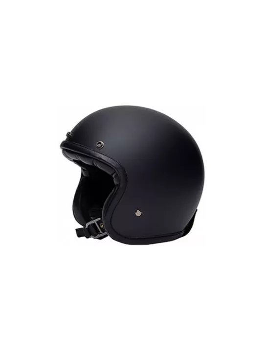 The Classic Open Face Helmet - Marko (Triple Black)