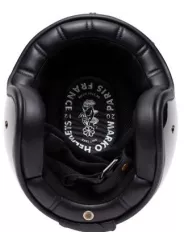 The Classic Open Face Helmet - Marko (Triple Black)