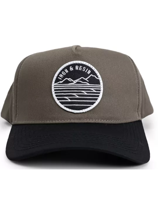 Waveline cap - Iron And Resin