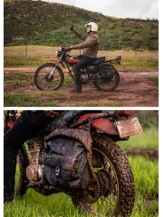 Sac Moto Pannier - Iron And Resin