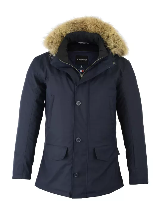 Veste V-Street Alaska Bleue