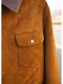 Cruiser Leather Jacket - Iron And Resin