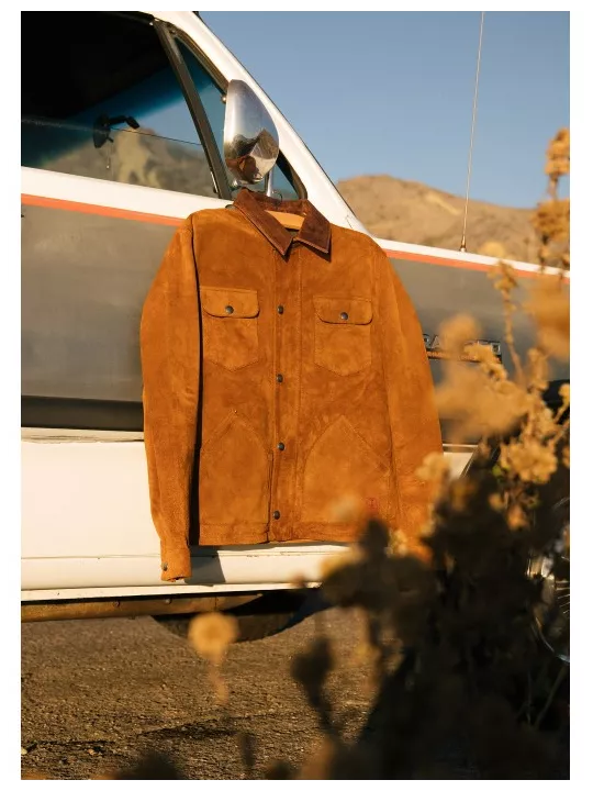 Cruiser Leather Jacket - Iron And Resin
