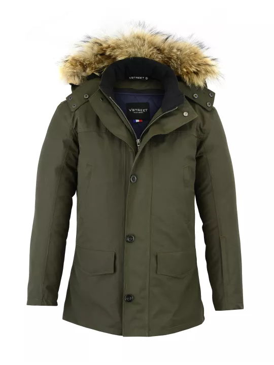 JACKET V-CALLE Alaska KHAKI JACKET