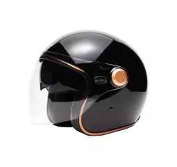 Boreal Open Face Helmet - Marko (Black/Gold)