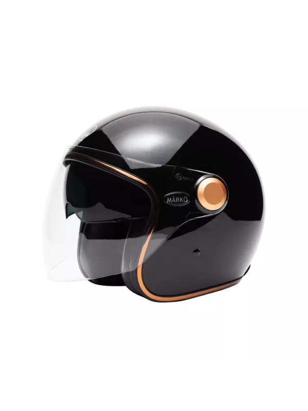 Capacete Marko Boreal (Black/Gold)
