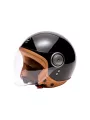 Elements Open Face Helmet Black - Marko