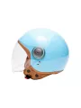 Casco moto d'epoca Jet ELEMENTI -MARKÖ BLU