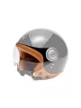 Casco moto d'epoca Jet ELEMENTI -MARKÖ BLU