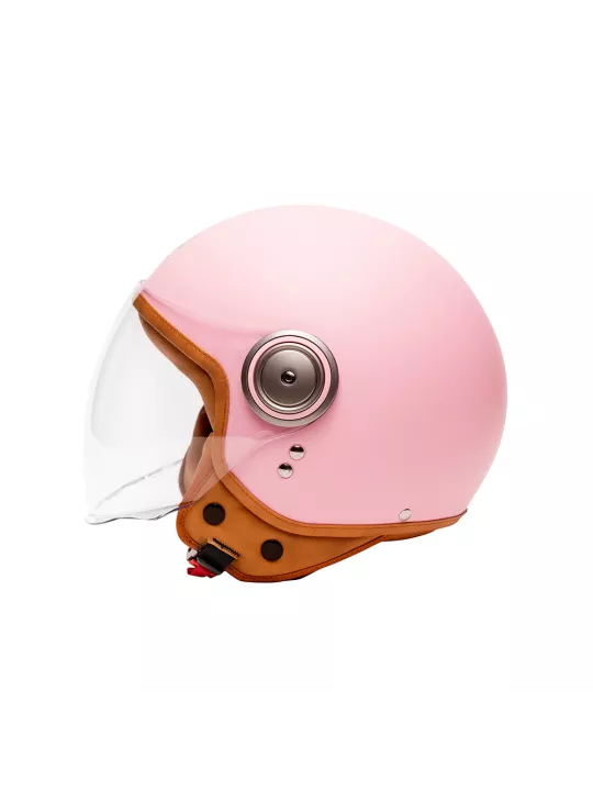 Elements Open Face Helmet - Marko (Pink Matt)
