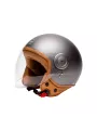Vintage casco del motociclo Jet ELEMENTI MAT TITAN -MARKÖ