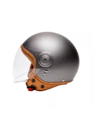 Casque Moto Jet Vintage Elements -Mârkö Titan Mat