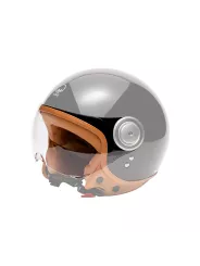 Vintage casco del motociclo Jet ELEMENTI MAT TITAN -MARKÖ