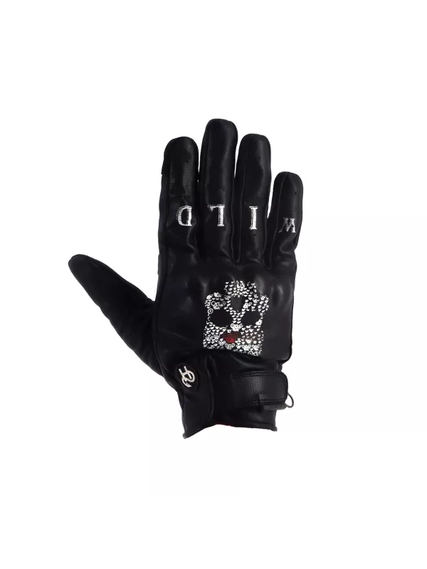Gants Skull Ete Cuir - Helstons
