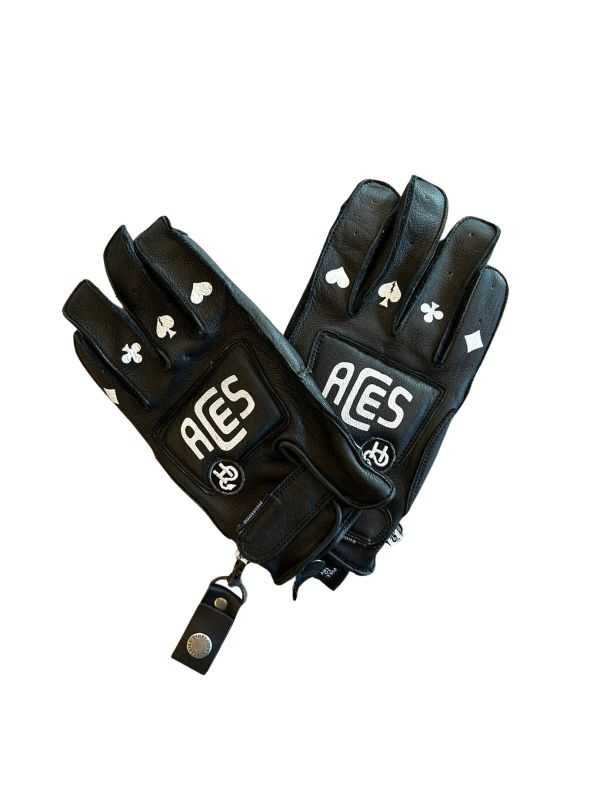 Rock Leather Gloves - Helstons