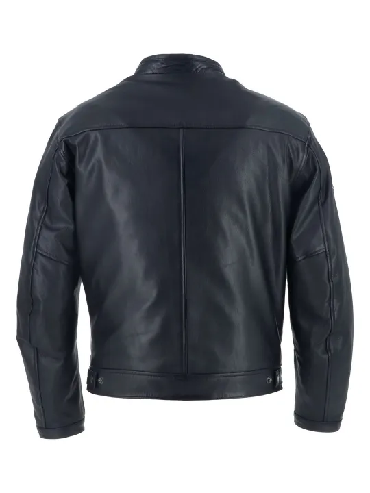 Jacket Boxer Leather Rag - Helstons