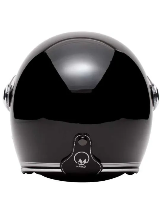 Marko BOREAL Negro Brillante Casco "