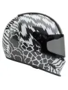 Eliminator Carbon Helmet - Deathspray Gloss Black/White/Black- Bell