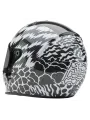 Eliminator Carbon Helmet - Deathspray Gloss Black/White/Black- Bell