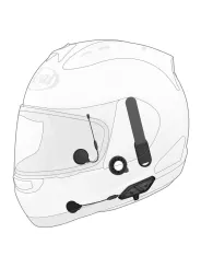 10U For ARAI Full Face Helmet - Sena