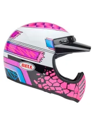 Casque Moto-3 - Deathspray Gloss Pink Purple - Bell
