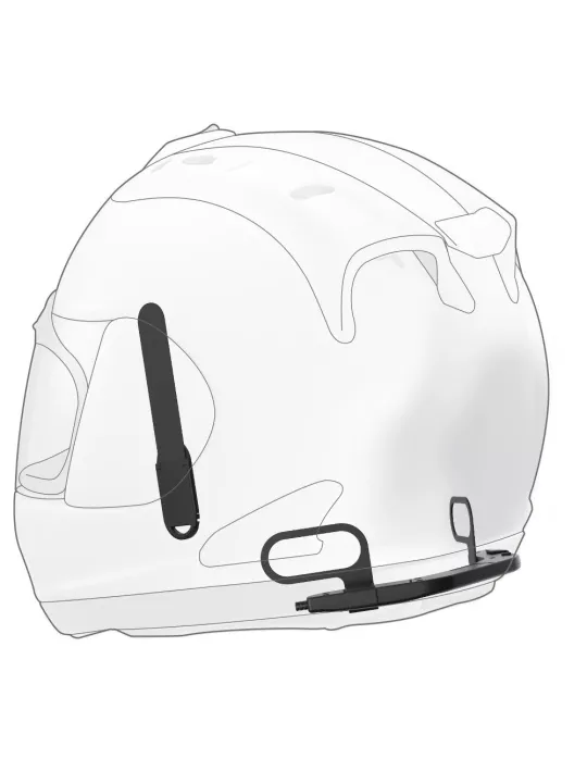 10U For ARAI Full Face Helmet - Sena